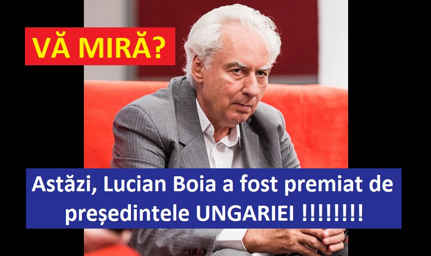 Lucian boia premiat de presedintele ungariei